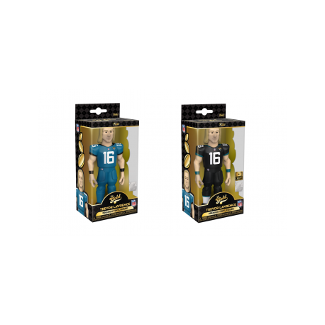 Funko Gold 5 NFL: Jaguars - Trevor Lawrence (Home) w/Chase Assortment (5+1 chase figure)