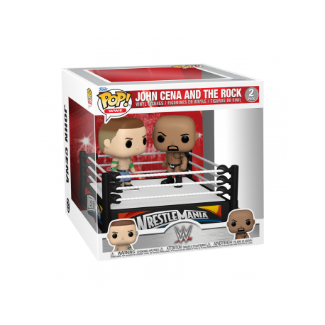 Funko POP Moment: WWE- Cena vs Rock (2012)