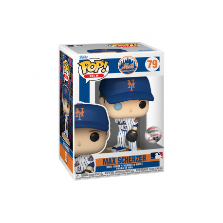 Funko POP! MLB: Mets - Max Scherzer (Home Jersey)