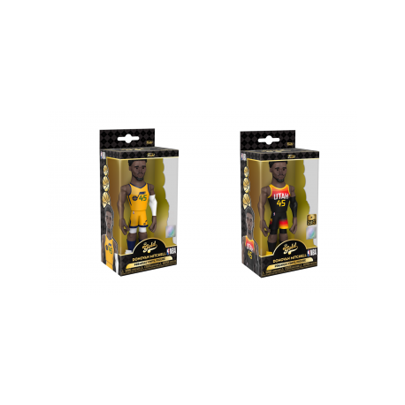 Funko Gold 5 NBA Jazz Donovan Mitchell(CE'21) w/Chase Assortment (5+1 chase figure)