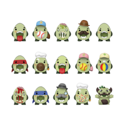 Funko Pack Pack Oddvocados - 18PC PDQ