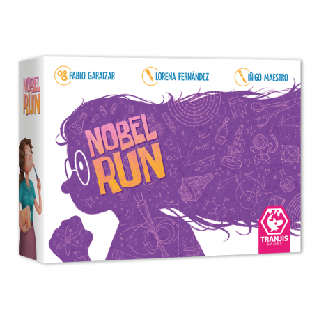 Juego de cartas Nobel Run de Tranjis Games