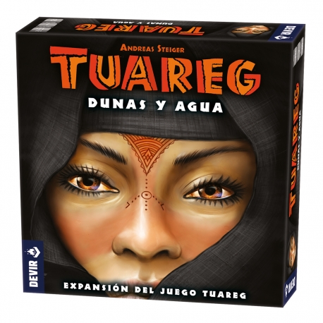 Expansión Dunas y Agua del juego de mesa Tuareg de Devir