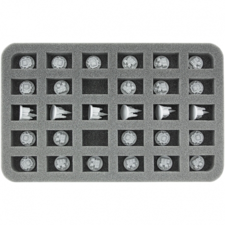 HS030A002 foam tray for Dropfleet Commander - Launch Assets