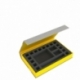 Feldherr Magnetic Box yellow for tabletop role-playing game - with dice tray