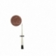 Kolinsky Red Sable Brush Size 10/0 | Ø 0,9 mm | visible hair length 5 mm | 6 pieces
