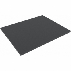 GBBA004 285 mm x 185 mm x 4 mm foam base / foam topper