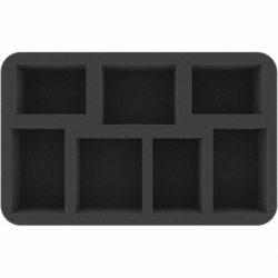 HS060A049 Feldherr foam tray for T'au Empire - 7 compartments