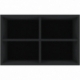 ED 64/12 HG Euro container / Euro box with hinged lid 600 x 400 x 135 mm including PE foam