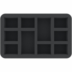 HS050A080 Bandeja de espuma Feldherr para Orruk Warclans - 10 compartimentos