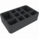 HS070A038 Feldherr foam tray for Warcaster: Neo-Mechanika - 10 compartments