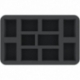 HS050A085 Feldherr foam tray for Warcaster: Neo-Mechanika - 10 small / medium base miniatures