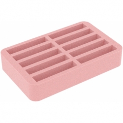 HSMFEM060ESD ESD foam tray for Hard Disks / Workshop – 10 compartments