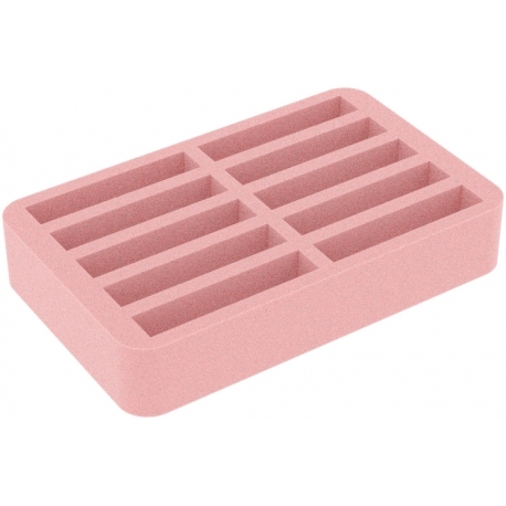 HSMFEM060ESD ESD foam tray for Hard Disks / Workshop – 10 compartments