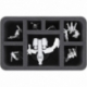HS080A011 Feldherr foam tray for Warcaster: Neo-Mechanika - 7 compartments
