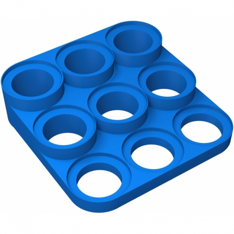 Feldherr figure pedestal for 58 mm bases