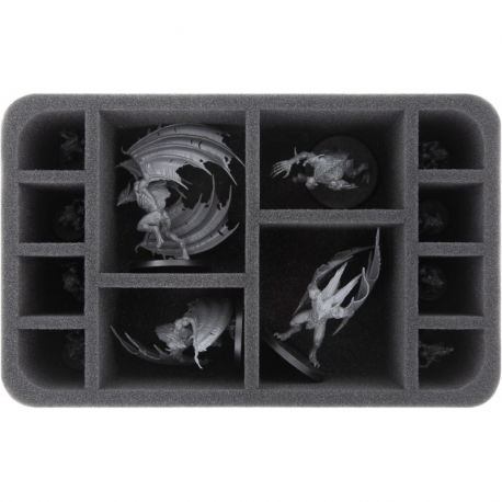HS075A028 Bandeja de espuma Feldherr para Soulblight Gravelords - 12 compartimentos