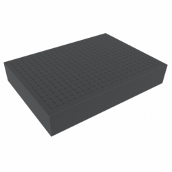 360 mm x 260 mm x 60 mm Feldherr Bandeja de espuma Pick and Pluck / Pre-Cubed - ancho de rejilla 15 mm