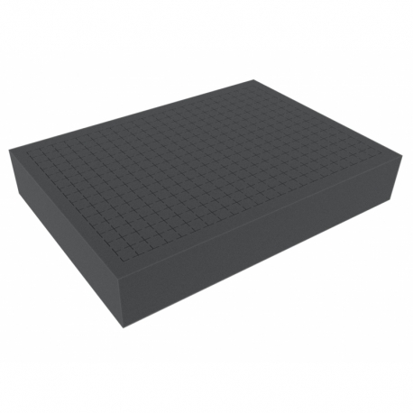 360 mm x 260 mm x 60 mm Feldherr Pick and Pluck / Pre-Cubed foam tray - grid width 15 mm