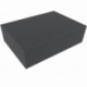 360 mm x 260 mm x 100 mm Feldherr Pick and Pluck / Pre-Cubed foam tray - grid width 15 mm