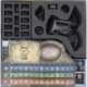 Feldherr Organizador + juego de espuma para Time of Legends: Destinos - caja de juego principal
