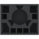 FSMFEQ085BO 85 mm Full-Size foam tray with 10 compartments