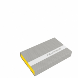 Feldherr Magnetic Box amarillo para fichas