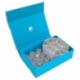 Feldherr Magnetic Box blue for 18 Citadel paint pots (18 ml / 24 ml) + game material