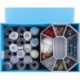 Feldherr Magnetic Box blue for 18 Citadel paint pots (18 ml / 24 ml) + game material