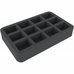HS045A021 Feldherr foam tray for Hedonites of Slaanesh - 12 compartments