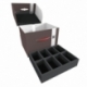 Feldherr Storage Box FSLB250 para Street Fighter: El juego de Miniatures - 24 miniaturas