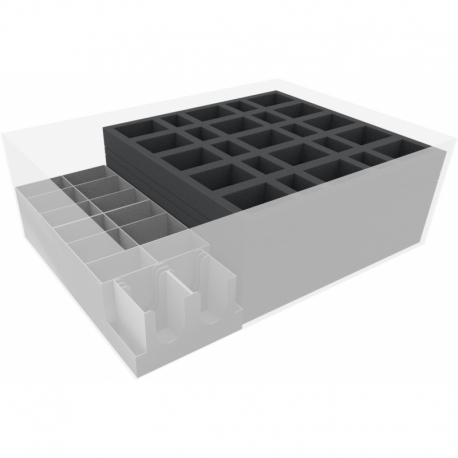 Juego de espuma Feldherr + Organizador para Planet Apocalypse - caja de juego principal