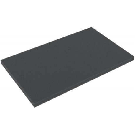 HABA010 300 mm x 120 mm x 10 mm foam base / foam topper