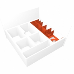 Organizador Feldherr para Kingdom Rush: Rift in Time - caja del juego principal
