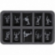 HS050A095 Feldherr foam tray for Orruk Warclans - 10 compartments
