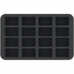 HS045A022 bandeja de espuma para 16 botes de pintura Citadel (12 ml / 18 ml / 24 ml)