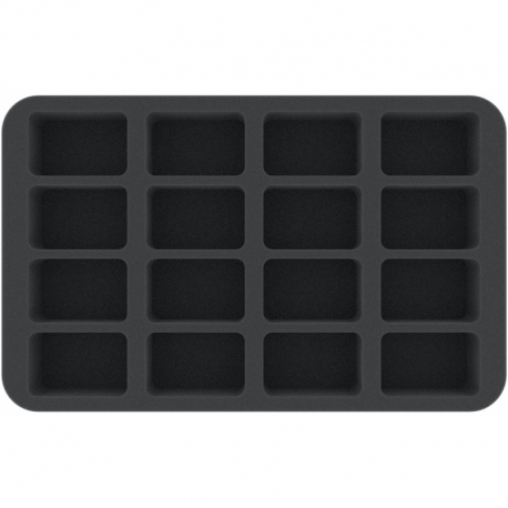 HS045A022 foam tray for 16 Citadel paint pots (12 ml / 18 ml / 24 ml)