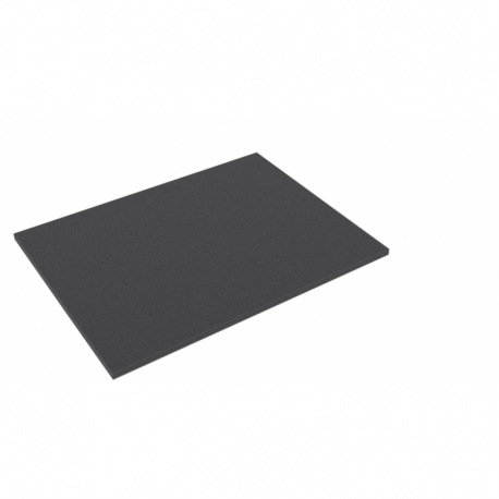 HBBA010 394 mm x 294 mm x 10 mm base de espuma / topper de espuma