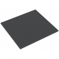 HDBA004 Base de espuma de 120 mm x 120 mm x 4 mm / tapa de espuma