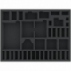 HBMFFR045BO Bandeja de espuma de 394 mm x 294 mm x 45 mm para juegos de mesa con 39 compartimentos