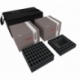 Transporter with 2 LBBG boxes for for the complete Zombicide Black Plague Kickstarter Knight Pledge