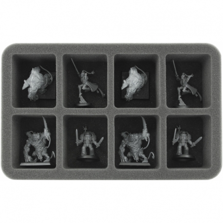 HS060A052 Feldherr foam tray for Orks - 8 compartments