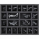 FS050A076 Feldherr foam tray for Necrons - 22 compartments