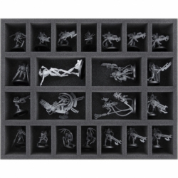 FS050A076 Feldherr foam tray for Necrons - 22 compartments