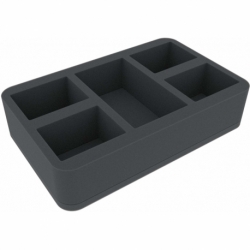 HS060A054 Feldherr foam tray for Kingdom Death: Pinups Of Death - 5 compartments