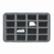 HS070BF05BO 70 mm half-size Figure Foam Tray with 16 slots for Flames of War Miniatures on medium bases