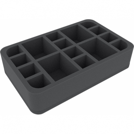 HS060IA04 60 mm half-size foam tray with 16 slots for Star Wars Imperial Assault Miniatures