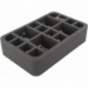 HS060IA04 60 mm half-size foam tray with 16 slots for Star Wars Imperial Assault Miniatures