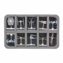 Feldherr Storage Box FSLB150 para Star Wars X-Wing Imperial - Imperial Raider, Slave 1, Lambda Shuttle, VT-49 Decimator
