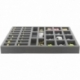 FS035ZC11 35 mm full-size foam tray with 34 slots for Zombicide accessories and miniatures